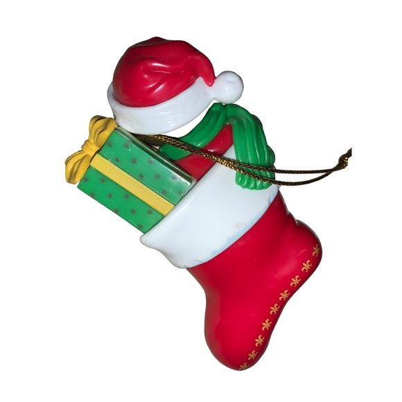 VERY CUTE! Campbell's Soup Christmas Ornament 2001 Kid In Stocking Collectible - Picture 10 of 14